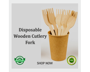 Disposable Wooden fork
