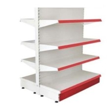 Double Side Supermarket Rack Starter (6 Feet x 3 Feet Four Shelves)