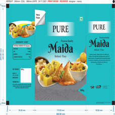 Maida Printed Pouch 500g (1 Kg)