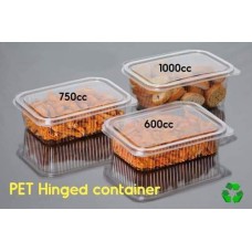 Hinge Container 750CC (750 Pcs) (Freight To-Pay)