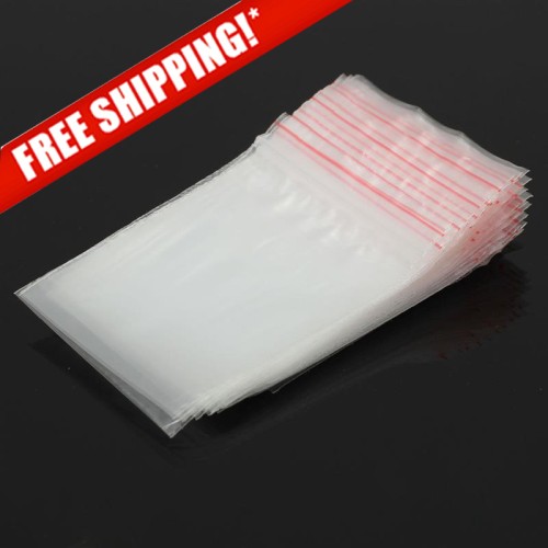 10X14 Inches: Transparent Plastic Packing Bags Adhesive Plastic Poly Bag