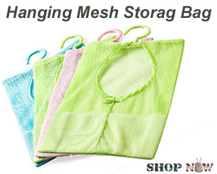 Hanging Mesh Storage Bags