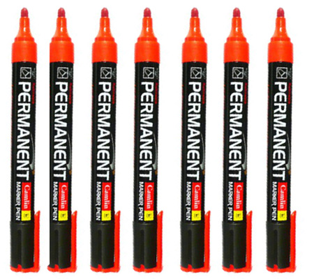Camlin Permanent Marker Pen - 4 Pieces